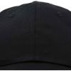 imageDALIX Youth Childrens Cotton Cap Plain Hat Black Khaki Navy Pink Red WhiteBlack