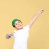 imageDALIX Youth Childrens Cotton Cap Plain Hat Black Khaki Navy Pink Red WhiteKelly Green