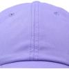 imageDALIX Youth Childrens Cotton Cap Plain Hat Black Khaki Navy Pink Red WhiteLavender