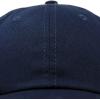 imageDALIX Youth Childrens Cotton Cap Plain Hat Black Khaki Navy Pink Red WhiteNavy Blue