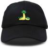 imageDALIX Cute Snake Kids Hat Embroidered Baseball Cap Boys GirlsBlack