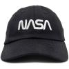 imageDALIX NASA Meatball Insignia Worm Logo Infant Hat Baseball Cap Girls BoysWhite Worm  Black