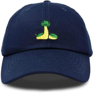 imageDALIX Cute Snake Kids Hat Embroidered Baseball Cap Boys GirlsNavy Blue