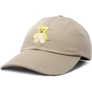 imageDALIX Cute Teddy Bear Hat Infant Baseball Cap for Kids and Toddler Girls BoysM  L  Xl  Khaki