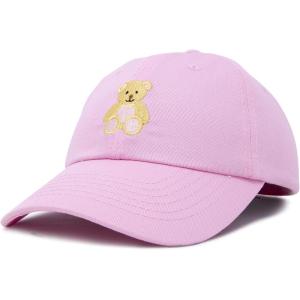 imageDALIX Cute Teddy Bear Hat Infant Baseball Cap for Kids and Toddler Girls BoysM  L  Xl  Pink