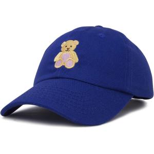 imageDALIX Cute Teddy Bear Hat Infant Baseball Cap for Kids and Toddler Girls BoysXxs  Xs  S  Royal Blue