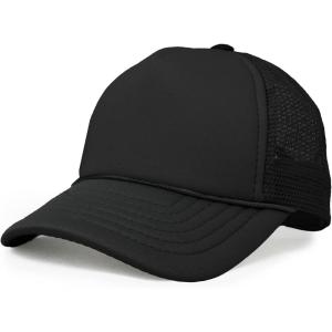 imageDALIX Infant Trucker Hat Baby Girl Boys Cap Extra Small Kids Children AdjustableBlack