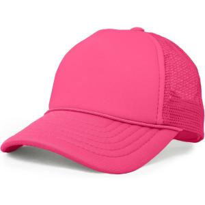 imageDALIX Infant Trucker Hat Baby Girl Boys Cap Extra Small Kids Children AdjustableHot Pink