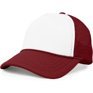 imageDALIX Infant Trucker Hat Baby Girl Boys Cap Extra Small Kids Children AdjustableMaroonwhite