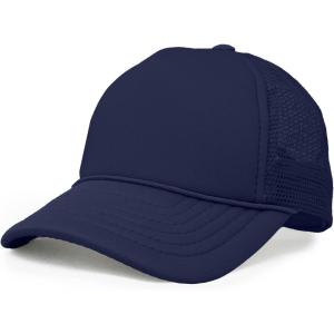 imageDALIX Infant Trucker Hat Baby Girl Boys Cap Extra Small Kids Children AdjustableNavy Blue