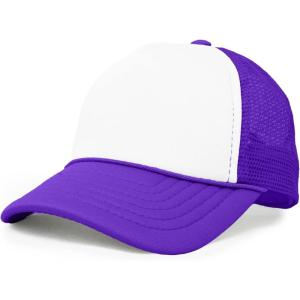 imageDALIX Infant Trucker Hat Baby Girl Boys Cap Extra Small Kids Children AdjustablePurplewhite