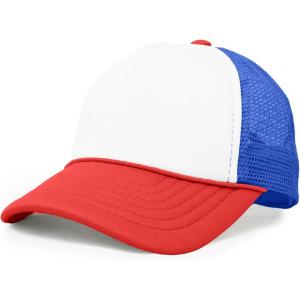 imageDALIX Infant Trucker Hat Baby Girl Boys Cap Extra Small Kids Children AdjustableRedwhiteroyal