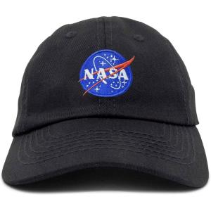 imageDALIX NASA Meatball Insignia Worm Logo Infant Hat Baseball Cap Girls BoysMeatball  Black