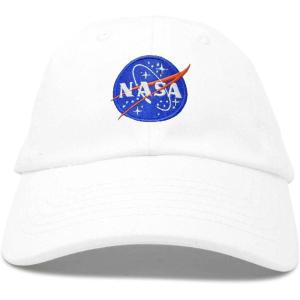 imageDALIX NASA Meatball Insignia Worm Logo Infant Hat Baseball Cap Girls BoysMeatball  White