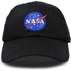 imageDALIX NASA Meatball Insignia Worm Logo Kids Hat Baseball Cap Girls BoysMeatball  Black
