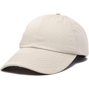 imageDALIX Youth Childrens Cotton Cap Plain Hat Black Khaki Navy Pink Red WhiteBeige