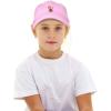 imageDALIX Cute Monkey Kids Hat Embroidered Baseball Cap Girls BoysPink