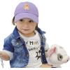 imageDALIX Cute Teddy Bear Hat Infant Baseball Cap for Toddler Boys and GirlsLavender