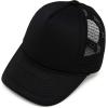 imageDALIX Infant Trucker Hat Baby Girl Boy Mesh Cap 12 Pack Dozen BulkBlack