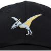 imageDALIX Peter The Pterodactyl Dinosaur Childrens Hat Baseball Cap Girls BoysBlack
