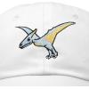 imageDALIX Peter The Pterodactyl Dinosaur Childrens Hat Baseball Cap Girls BoysWhite