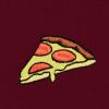 imageDALIX Pizza Embroidered Zip Hoodie Fleece Long Sleeve Pocket Warm Soft MensMaroon