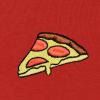 imageDALIX Pizza Embroidered Zip Hoodie Fleece Long Sleeve Pocket Warm Soft MensRed