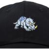 imageDALIX Sara The Triceratops Dinosaur Childrens Hat Baseball Cap Girls BoysBlack