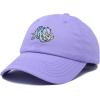 imageDALIX Sara The Triceratops Dinosaur Childrens Hat Baseball Cap Girls BoysLavender