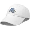 imageDALIX Sara The Triceratops Dinosaur Childrens Hat Baseball Cap Girls BoysWhite