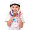 imageDALIX Youth Trucker Hat Mesh Cap 12 Pack Dozen BulkBlack and White
