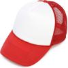 imageDALIX Youth Trucker Hat Mesh Cap 12 Pack Dozen BulkRed and White