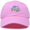 imageDALIX Sara The Triceratops Dinosaur Childrens Hat Baseball Cap Girls BoysPink