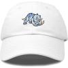 imageDALIX Sara The Triceratops Dinosaur Childrens Hat Baseball Cap Girls BoysWhite