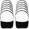 imageDALIX Youth Trucker Hat Mesh Cap 12 Pack Dozen BulkBlack and White