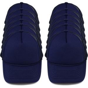 imageDALIX Infant Trucker Hat Baby Girl Boy Mesh Cap 12 Pack Dozen BulkNavy Blue