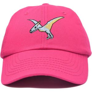 imageDALIX Peter The Pterodactyl Dinosaur Childrens Hat Baseball Cap Girls BoysHot Pink