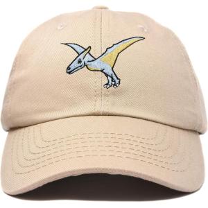 imageDALIX Peter The Pterodactyl Dinosaur Childrens Hat Baseball Cap Girls BoysKhaki