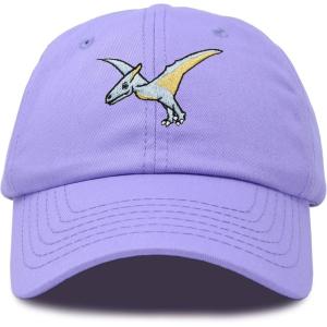 imageDALIX Peter The Pterodactyl Dinosaur Childrens Hat Baseball Cap Girls BoysLavender