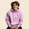 imageDALIX Astronaut Embroidered Fleece Zip Hoodie Cold Fall Winter MensLight Pink
