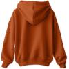 imageDALIX Donut Embroidered Hoodie Fleece Sweatshirt Zip Front MensAutumn