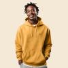 imageDALIX Rainbow Embroidered Fleece Zip Hoodie Cold Fall Winter MensGold