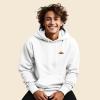 imageDALIX Rainbow Embroidered Fleece Zip Hoodie Cold Fall Winter MensWhite
