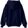 imageDALIX Smile Face Embroidered Zip Hoodie Fleece Long Sleeve Pocket Warm Soft MensNavy Blue