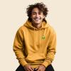 imageDALIX Alien Embroidered Fleece Zip Hoodie Cold Fall Winter MensGold