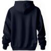 imageDALIX Alien Embroidered Fleece Zip Hoodie Cold Fall Winter MensNavy Blue