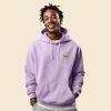 imageDALIX Alien Embroidered Fleece Zip Hoodie Cold Fall Winter MensOrchid