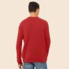 imageDALIX Fire Glow In The Dark Embroidered Fleece Sweatshirt Pullover MensHeather Red
