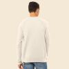 imageDALIX Fire Glow In The Dark Embroidered Fleece Sweatshirt Pullover MensNatural