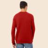 imageDALIX Fire Glow In The Dark Embroidered Fleece Sweatshirt Pullover MensRed